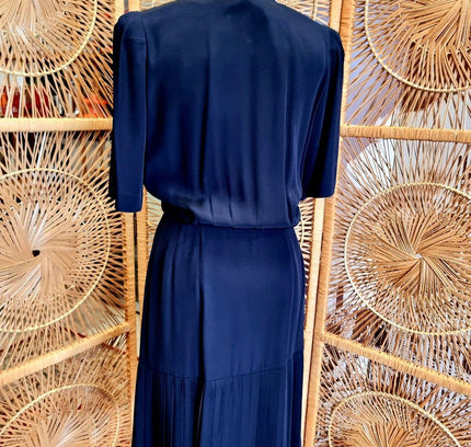 Vintage 80s Escada by Margaretha Ley Dress - Yatva