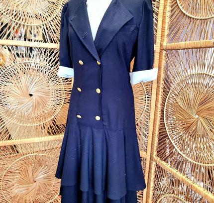 Vintage 80s Escada by Margaretha Ley Dress - Yatva