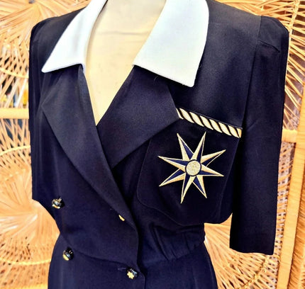 Vintage 80s Escada by Margaretha Ley Dress - Yatva