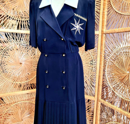 Vintage 80s Escada by Margaretha Ley Dress - Yatva