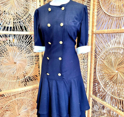 Vintage 80s Escada by Margaretha Ley Dress - Yatva