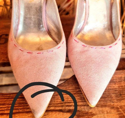 Vintage 80's Escada Slingback Shoes - Yatva