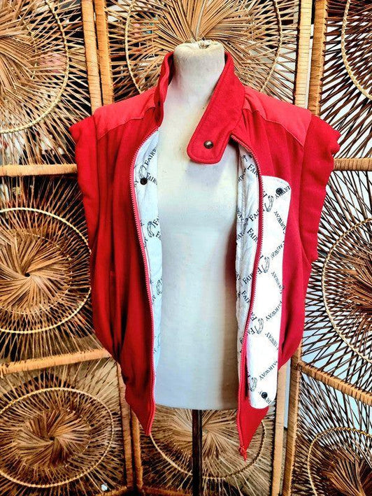 Vintage 80s Fairway Golf Waistcoat - Yatva
