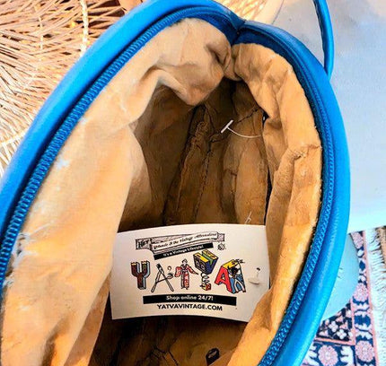 Vintage 80's Faux Leather Shoulder Bag - Yatva