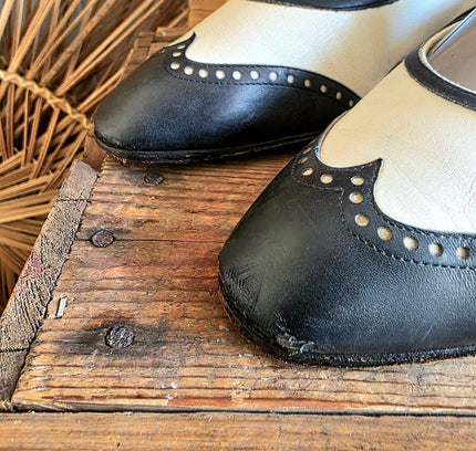Vintage 80s Felix Two Tone Shoes - Yatva