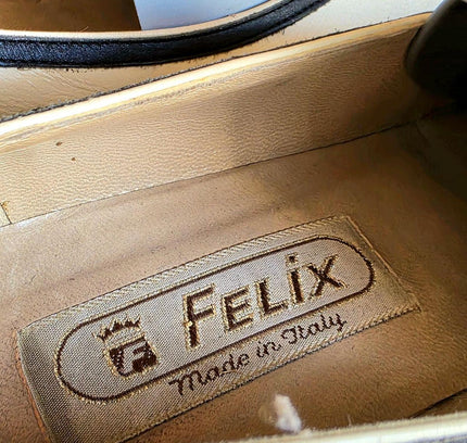 Vintage 80s Felix Two Tone Shoes - Yatva