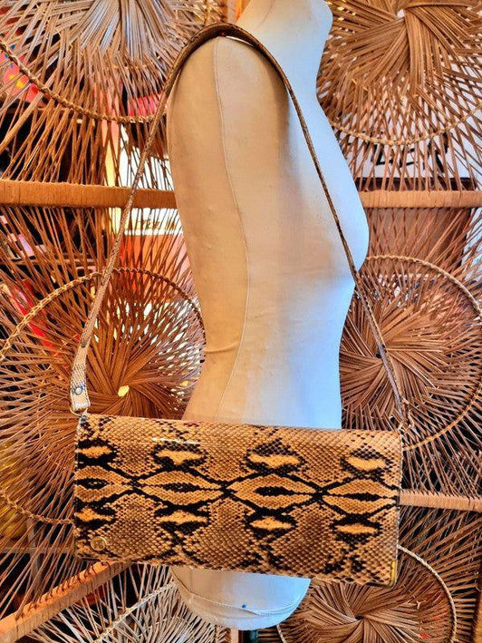 Vintage 80s FG Shoulder / Clutch Bag - Yatva