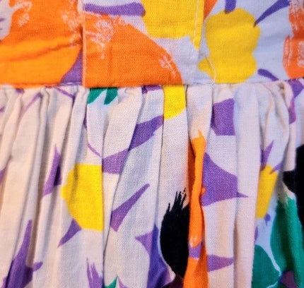 Vintage 80's Floral Skirt - Yatva