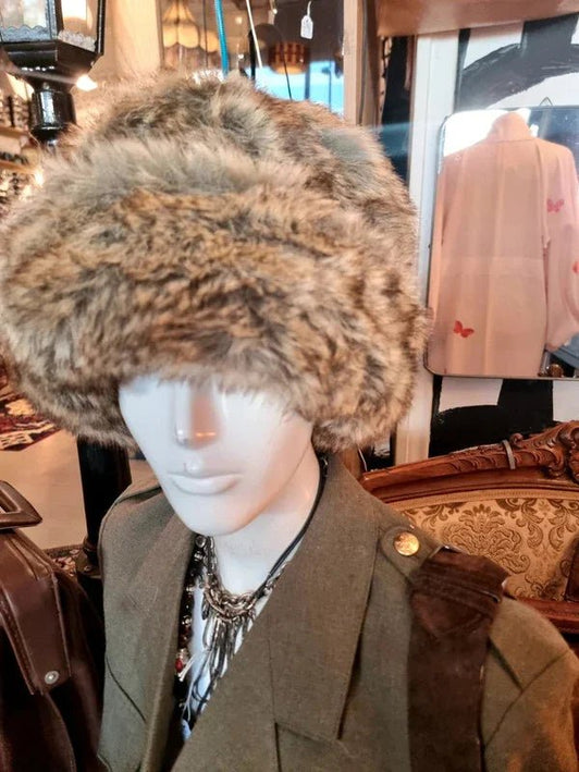 Vintage 80's Fuzzy Hat - Yatva