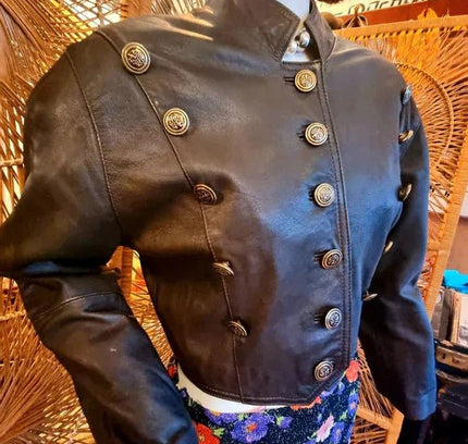 Vintage 80s Gabina Crop Jacket - Yatva
