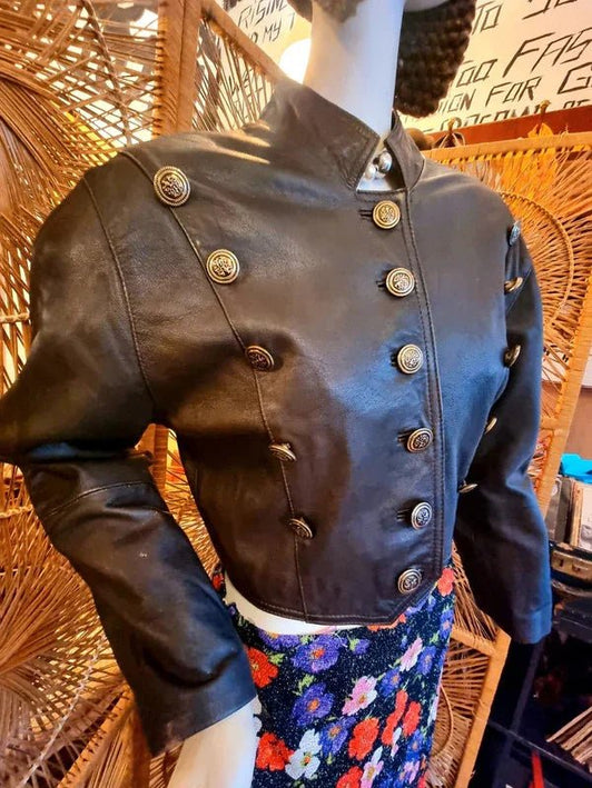 Vintage 80s Gabina Crop Jacket - Yatva