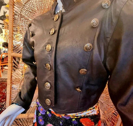 Vintage 80s Gabina Crop Jacket - Yatva