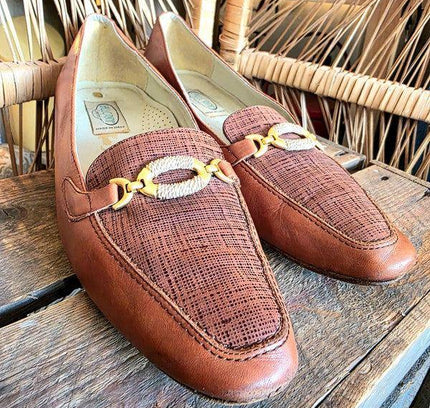 Vintage 80s Gallorini Leather Loafers - Yatva