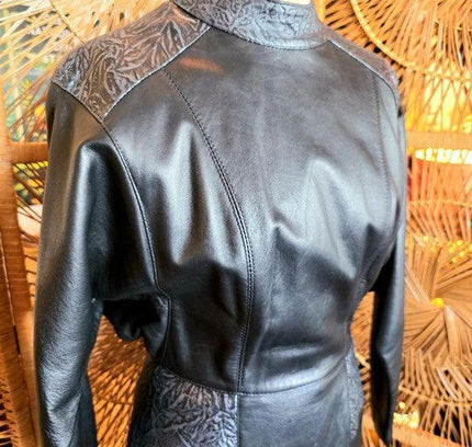 Vintage 80's Genel LTD Leather Dress - Yatva