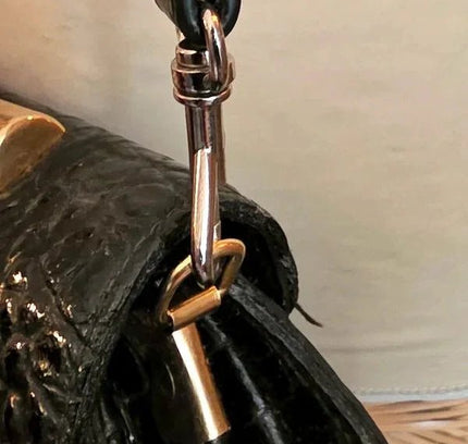 Vintage 80's Genuine Leather Handbag - Yatva