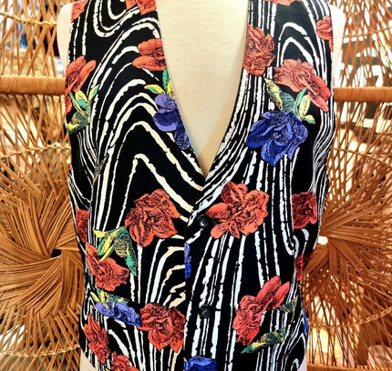 Vintage 80's Gillet Waistcoat - Yatva