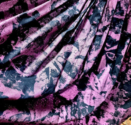 Vintage 80's Gliter Full Skirt Dress - Yatva