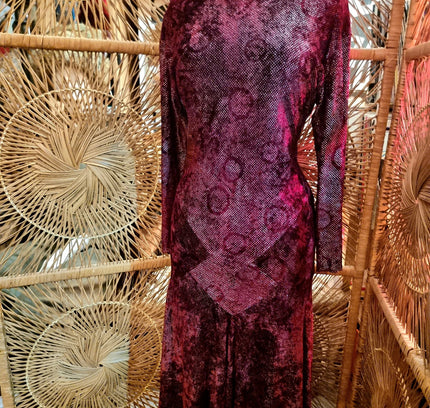 Vintage 80s Glitter Dress - Yatva