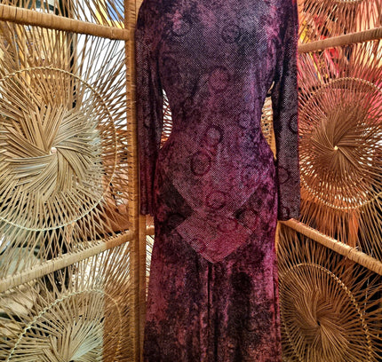 Vintage 80s Glitter Dress - Yatva