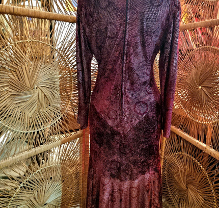 Vintage 80s Glitter Dress - Yatva