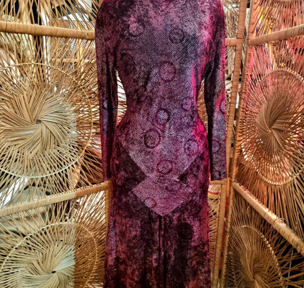 Vintage 80s Glitter Dress - Yatva