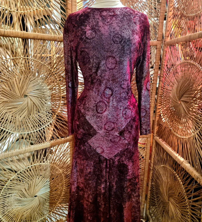 Vintage 80s Glitter Dress - Yatva