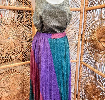 Vintage 80s Glitter Tank Top - Yatva