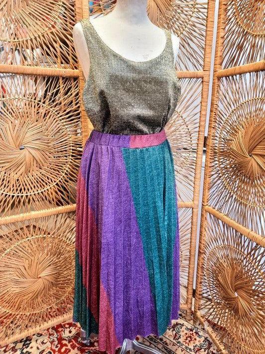 Vintage 80s Glitter Tank Top - Yatva