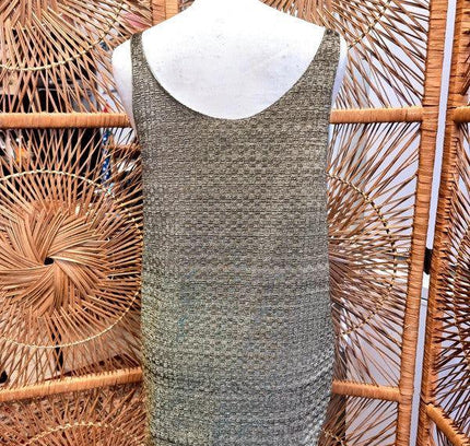 Vintage 80s Glitter Tank Top - Yatva