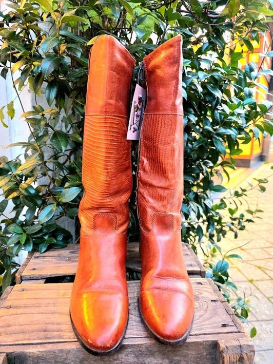 Vintage 80´s Glorix Leather Boots - Yatva