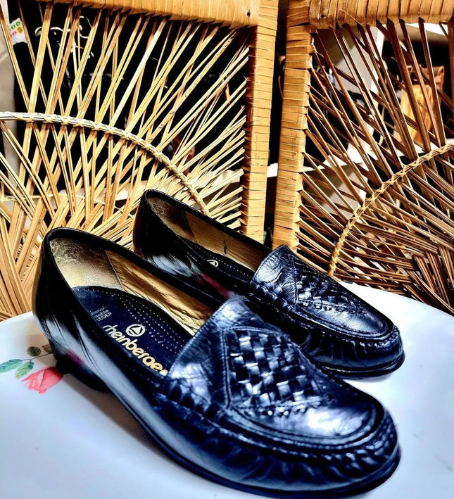 Vintage 80s Hand Made Rheinberger Shoes - Yatva