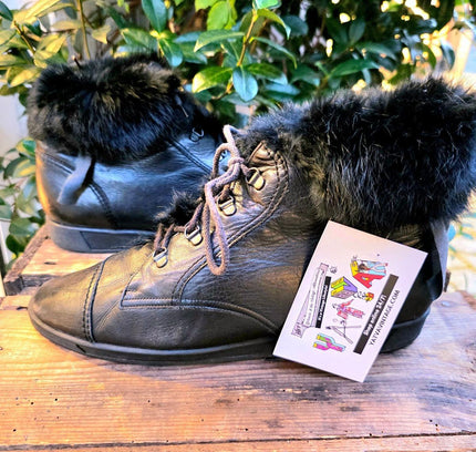 Vintage 80's Hassia Ankle Boots - Yatva