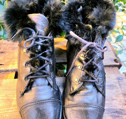 Vintage 80's Hassia Ankle Boots - Yatva