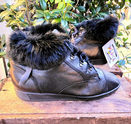 Vintage 80's Hassia Ankle Boots - Yatva