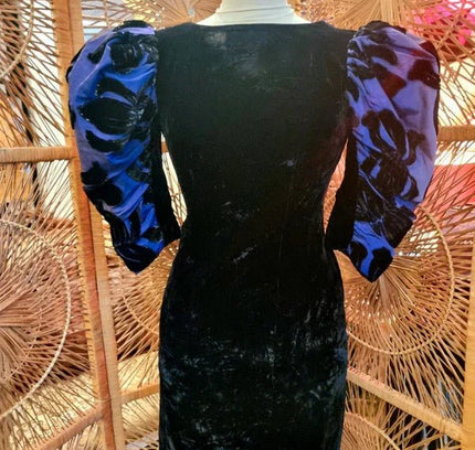 Vintage 80's Haute Couture Victor Costa Dress - Yatva