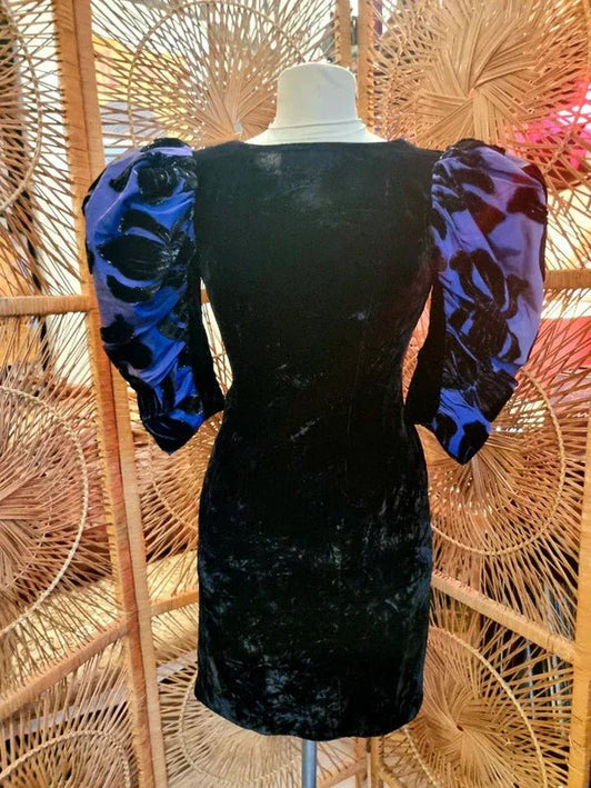 Vintage 80's Haute Couture Victor Costa Dress - Yatva