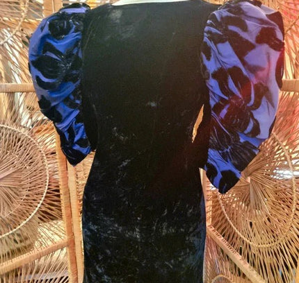 Vintage 80's Haute Couture Victor Costa Dress - Yatva