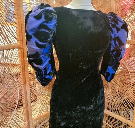 Vintage 80's Haute Couture Victor Costa Dress - Yatva