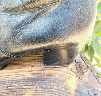 Vintage 80's Heeled Boots - Yatva