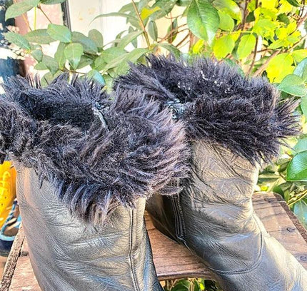 Vintage 80's Heeled Boots - Yatva
