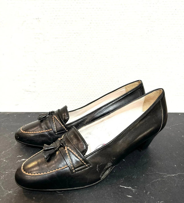 Vintage 80s Heels Shoes - Yatva