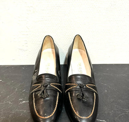 Vintage 80s Heels Shoes - Yatva