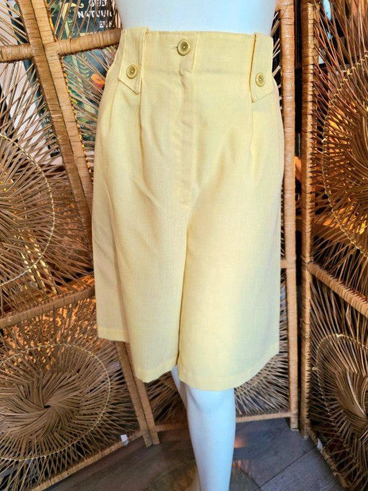 Vintage 80s High Waisted Shorts - Yatva