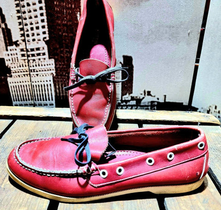 Vintage 80s Hobbs Slip on Shoes - Yatva