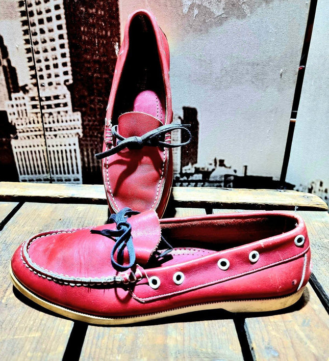 Vintage 80s Hobbs Slip on Shoes - Yatva
