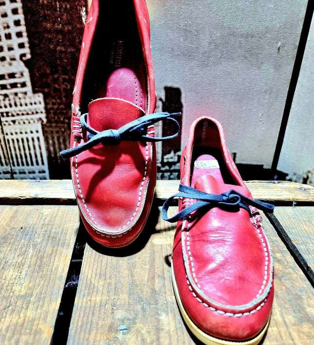 Vintage 80s Hobbs Slip on Shoes - Yatva