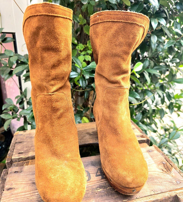 Vintage 80's Hot Ice Ankle Boots - Yatva