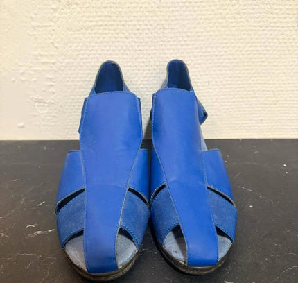 Vintage 80s Huran Wedge Shoes - Yatva