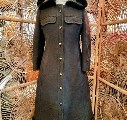 Vintage 80's International Charm Coat with Hood - Yatva
