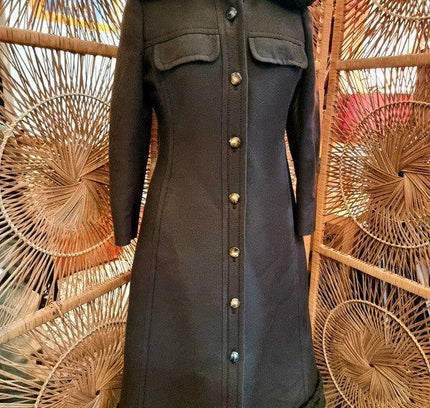 Vintage 80's International Charm Coat with Hood - Yatva